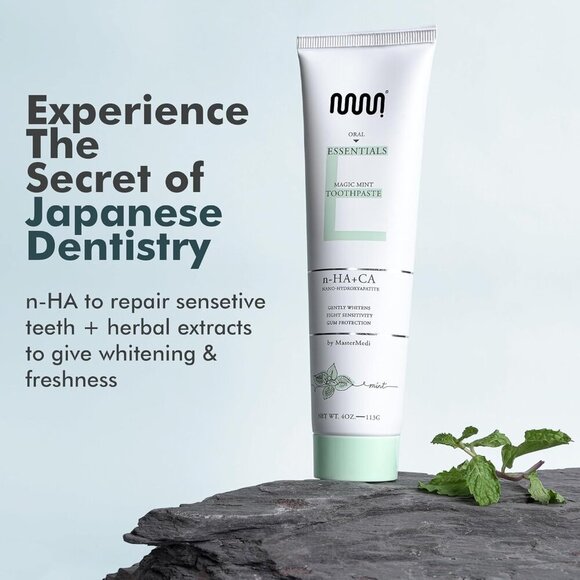 MasterMedi Fluoride Free Nano Hydroxyapatite Toothpaste 4OZ - Picture 10 of 11